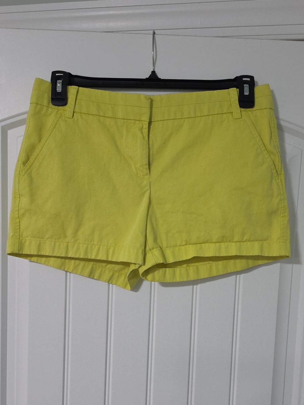 J. Crew Sunshine Yellow Cotton Chino Shorts